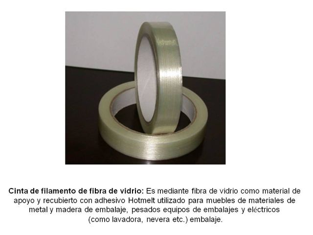 Filamentos de fibra de vidrio